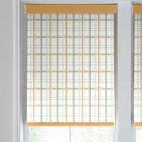 Laura Ashley Burford Check Made to Measure Blackout Roller Blind Ochre