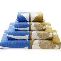 Orla Kiely Stem Bloom Duo Towel Blue Fawn