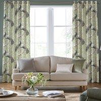 Laura Ashley Belvedere Made to Measure Curtain Hedgerow Green