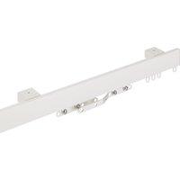 Contour Uncorded Aluminium Track Curtain Track White