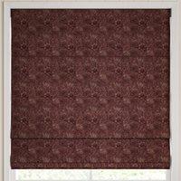 William Morris Marigold Velvet Made to Measure Roman Blind Berry