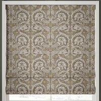 William Morris African Marigold Velvet Made to Measure Roman Blind Limestone