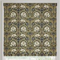 William Morris African Marigold Made to Measure Roman Blind Cornflower
