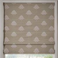 William Morris Marigold Tree Embroidery Made to Measure Roman Blind Linen