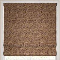 William Morris Larkspur Woven Made to Measure Roman Blind Berry