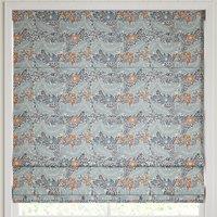 William Morris Larkspur Made to Measure Roman Blind Woad