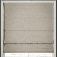 William Morris Larkspur Woven Made to Measure Roman Blind Limestone