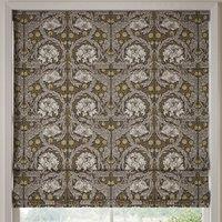 William Morris African Marigold Made to Measure Roman Blind Iron
