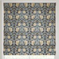 William Morris Pimpernel Made to Measure Roman Blind Indigo