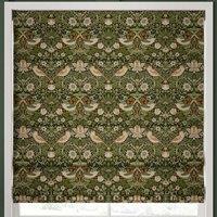 William Morris Strawberry Thief Made to Measure Roman Blind Nettle