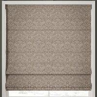 William Morris Strawberry Thief Woven Made to Measure Roman Blind Limestone