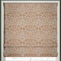 William Morris Sunflower Made to Measure Roman Blind Madder