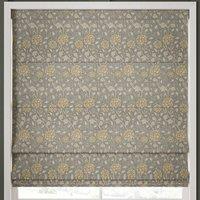 William Morris Wild Tulip Made to Measure Roman Blind Limestone