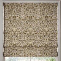 William Morris Sunflower Made to Measure Roman Blind Ochre
