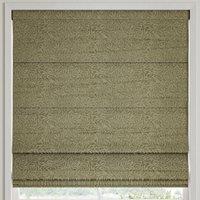 William Morris Willow Woven Made to Measure Roman Blind Sage