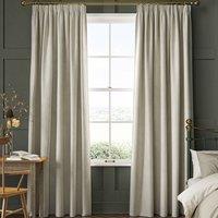 William Morris Lodden Embroidery Made to Measure Curtain Chalk