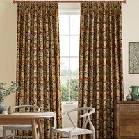 William Morris Acanthus Velvet Made to Measure Curtain Acorn