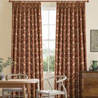 William Morris Strawberry Thief Made to Measure Curtain Madder