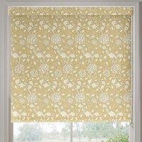 William Morris Wild Tulip Translucent Made to Measure Roller Blind Ochre
