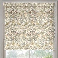 William Morris Strawberry Thief Translucent Made to Measure Roller Blind Ochre