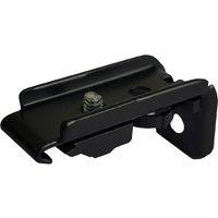 Fineline Curtain Track Face Top Supports (Pk 4) Black