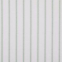 Printed Ticking Stripe Fabric Lining Sage