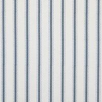 Printed Ticking Stripe Fabric Lining Navy