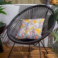 Ebon Wilds Mahari Outdoor Filled Cushion 43cm x 43cm Saffron