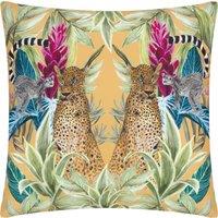 Kali Leopards Exotic Outdoor Filled Cushion 43cm x 43cm Multi