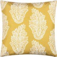 Kalindi Paisley Outdoor Filled Cushion 43cm x 43cm Saffron