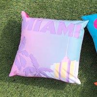 Miami Outdoor Filled Cushion 43cm x 43cm Multi