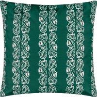 Kalindi Stripe Outdoor Filled Cushion 55cm x 55cm Teal
