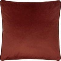 Opulence Soft Velvet Filled Cushion 55cm x 55cm Sunset