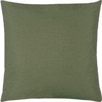 Plain Outdoor Filled Cushion 55cm x 55cm Olive