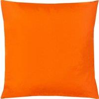 Plain Outdoor Filled Cushion 55cm x 55cm Orange