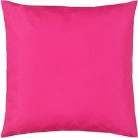 Plain Outdoor Filled Cushion 55cm x 55cm Pink