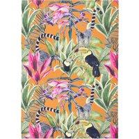 Kali Animals Outdoor Indoor Washable 120cm x 170cm Rug Multi