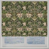 William Morris Honey Suckle Made to Measure Roman Blind Green