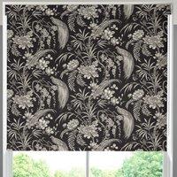 Catalan Made to Measure Blackout Roller Blind Ebony