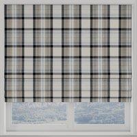 Highland Check Made to Measure Roman Blind Blue