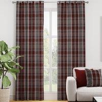 Highland Check Made to Measure Curtain Autumn