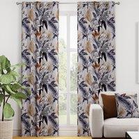 Sabah Made to Measure Curtain Nutmeg