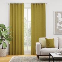 Kansai Plain Made to Measure Curtain Ochre