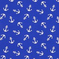 Ahoy Curtain Fabric Nautical