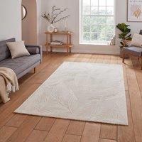 Flores 1925 Botanical Recycled Washable Rug Cream