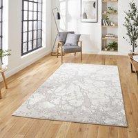 Apollo 2677 Modern Abstract Rug Grey Ivory