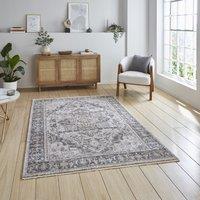 Vintage 35018 Traditional Rug Green