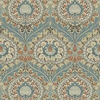 William Morris Eden Digitally Printed Fabric Azure