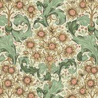 William Morris Orchid Digitally Printed Fabric Buttercup