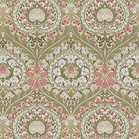 William Morris Eden Digitally Printed Fabric Rose